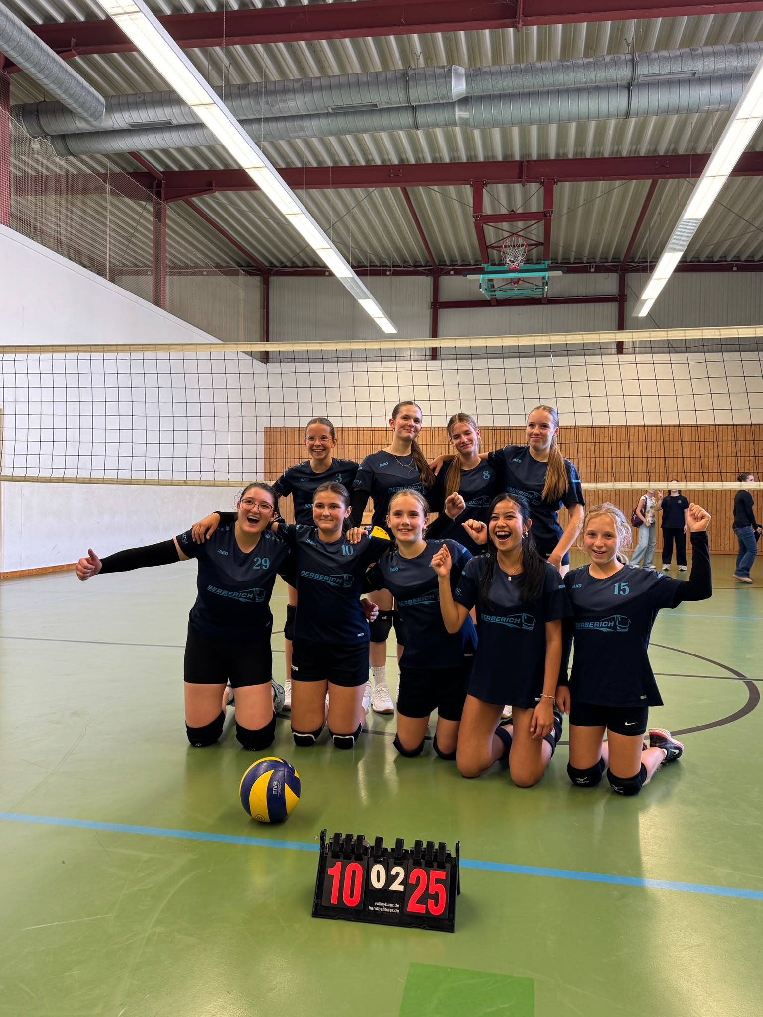 1. Spieltag Höpfinger Volleyball-Mädels U-18 der Saison 2026/2027